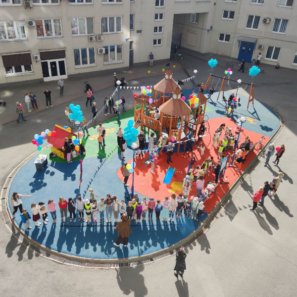 Открытие детской площадки в ЖК "Морской фасад"