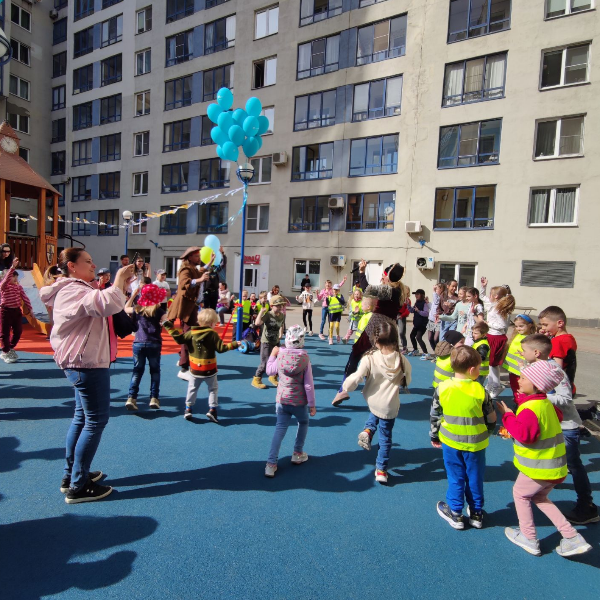 Открытие детской площадки в ЖК "Морской фасад"